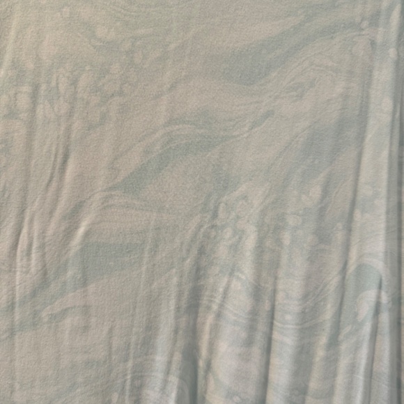 Old Navy Luxe Tank Top Marble Blue and White Large - Picture 4 of 5